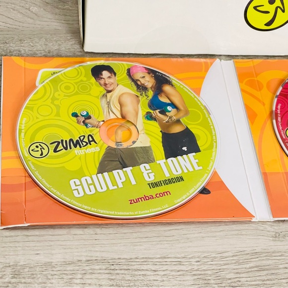 Zumba Fitness Total-Body Transformation  3 DVD Set + Toning Sticks - Picture 6 of 6